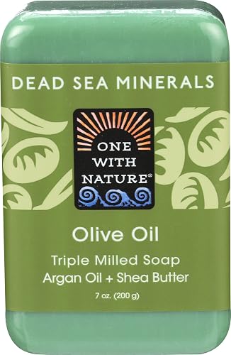 One With Nature, Soap Bar Olive Oil, 7 Ounce