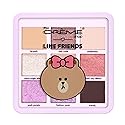 The Crème Shop | LINE FRIENDS - CHOCO’S SWEET & LOVELY Eyeshadow Palette | 9 Rosy Multi-Finish Shades