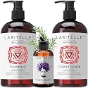 Laritelle Organic Hair Care Set Fertile Roots | Fortifying, Strengthening & Rejuvenating | Prevents Hair Thinning and Shedding, Promotes New Hair