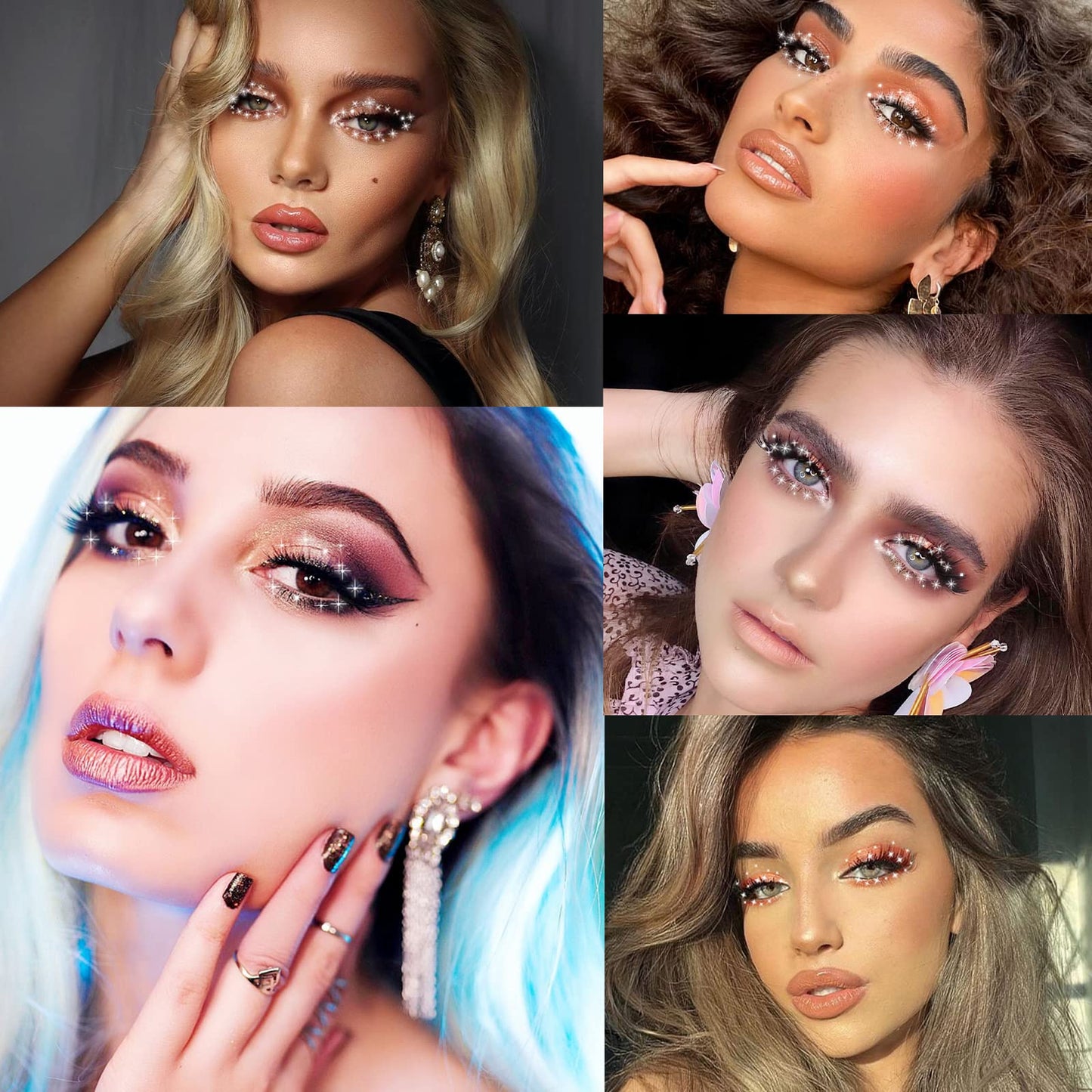 Gold Mascara for Eyelashes,Colorful Mascara Waterproof Long Lasting Eye Lash Mascara Shiny Sparkle Diamond Mascara Smudge-proof