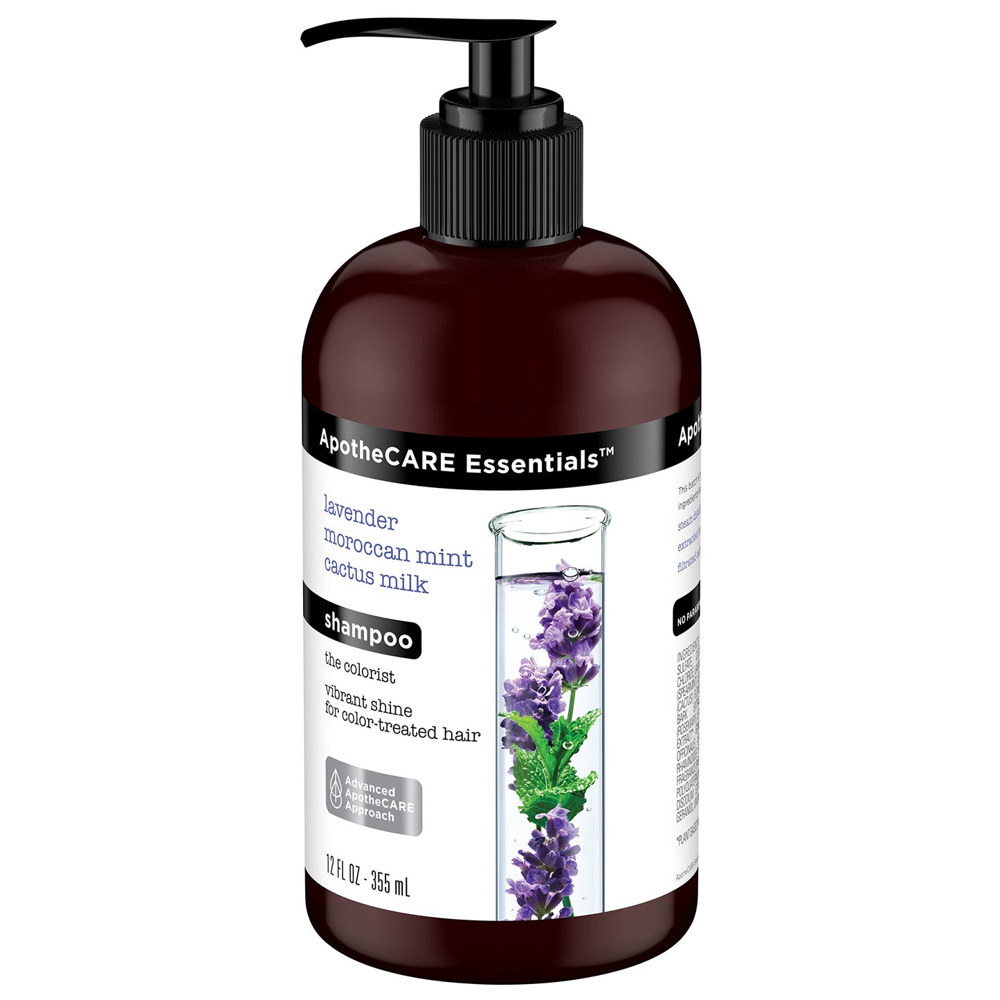 ApotheCARE Essentials The Colorist Shampoo, Lavender, Moroccan Mint, Cactus Milk, 12 oz