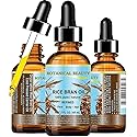 Botanical Beauty RICE BRAN OIL 100% Pure Natural Refined Undiluted Cold Pressed Carrier Oil for Face, Skin, Body, Hair, Massage, Nails. (2 Fl Oz)