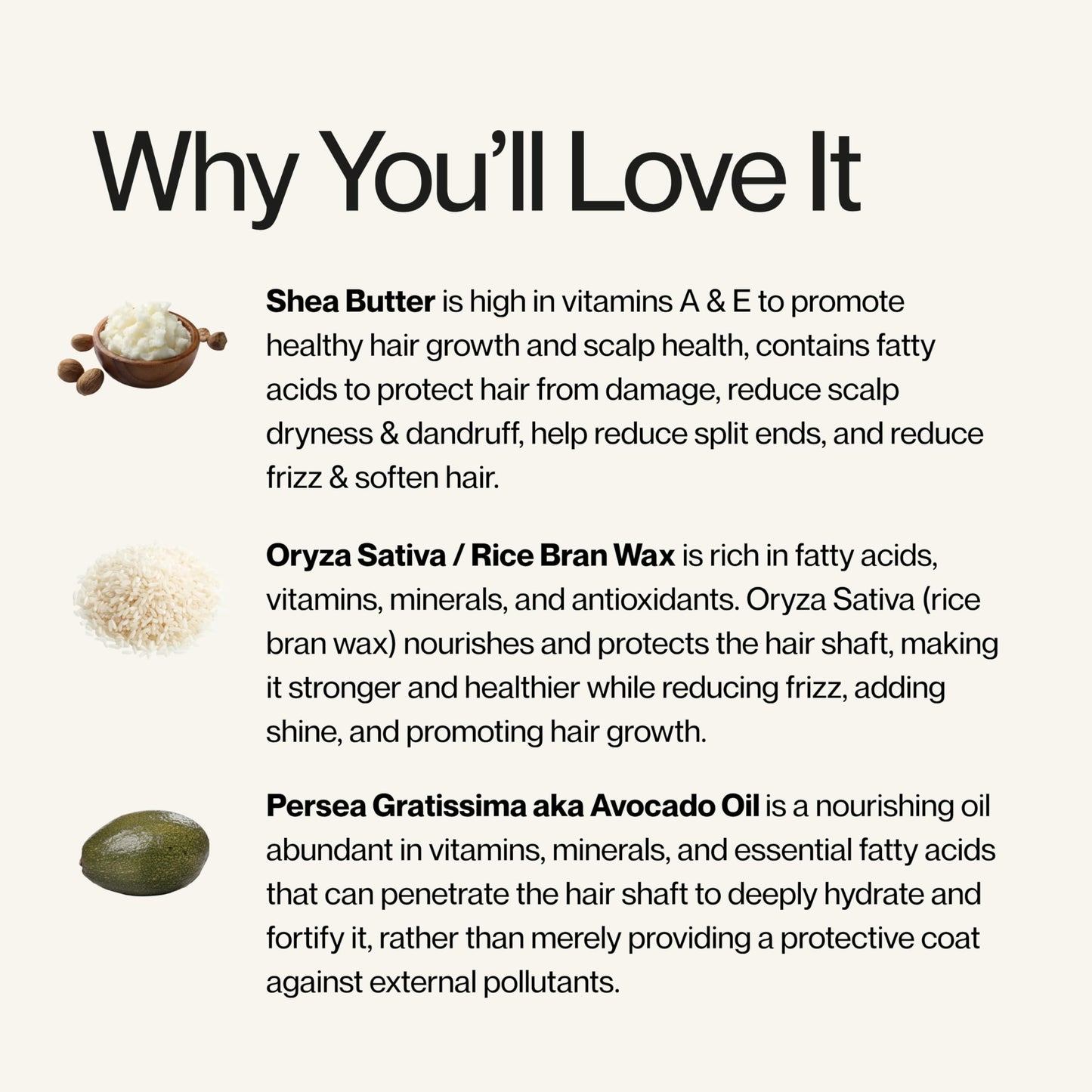 BLU & GREEN Solid Hair Oil for Multiuse Styling & Finishing - Tames Frizz & Controls Flyaways - Adds Definition & Shine - Shea Butter & Avocado Oil