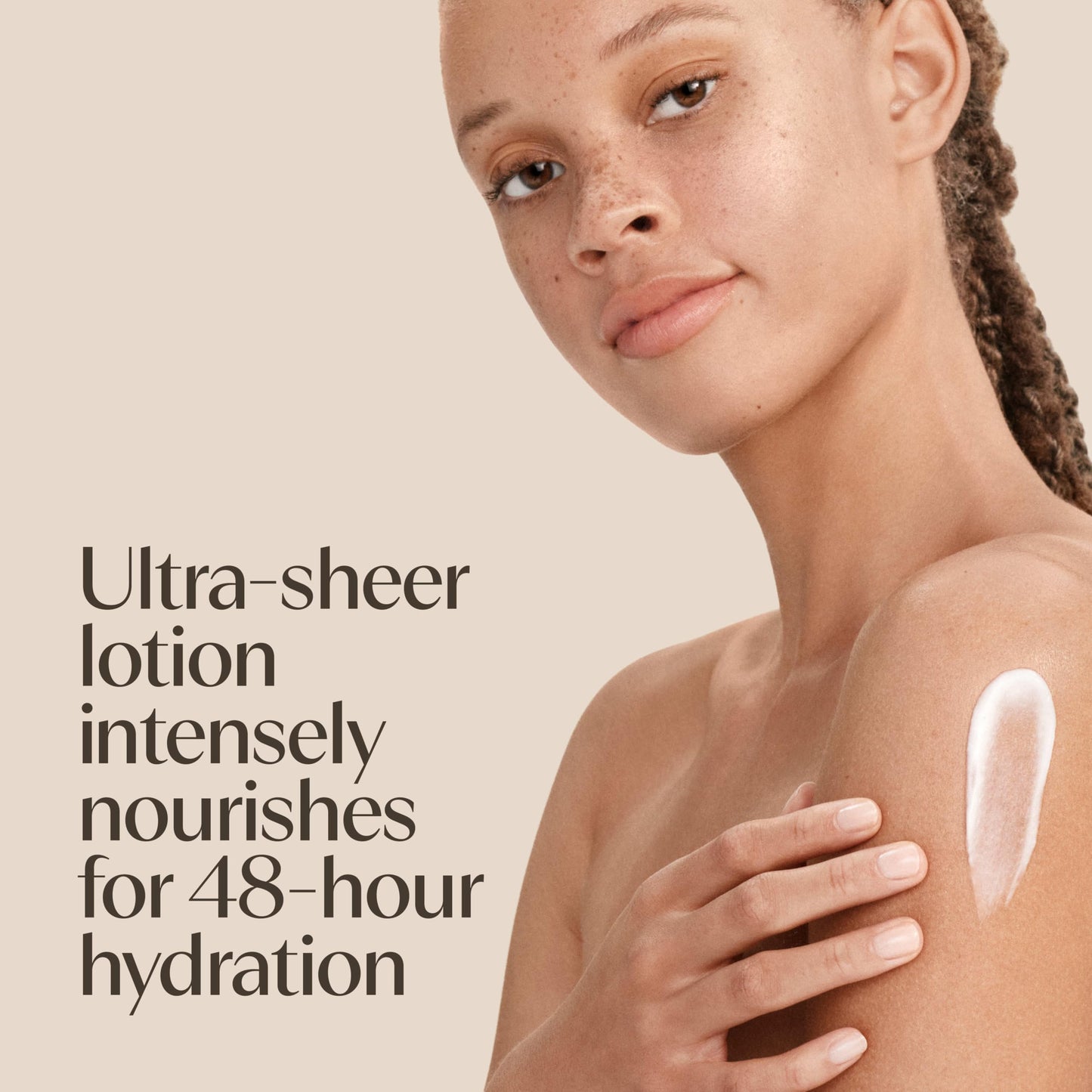 Aveeno Daily Moisturizing Sheer Hydration Fragrance-Free Lotion with Prebiotic Oat for Dry Skin, Lightweight, Non-Greasy and Fast-Absorbing Body
