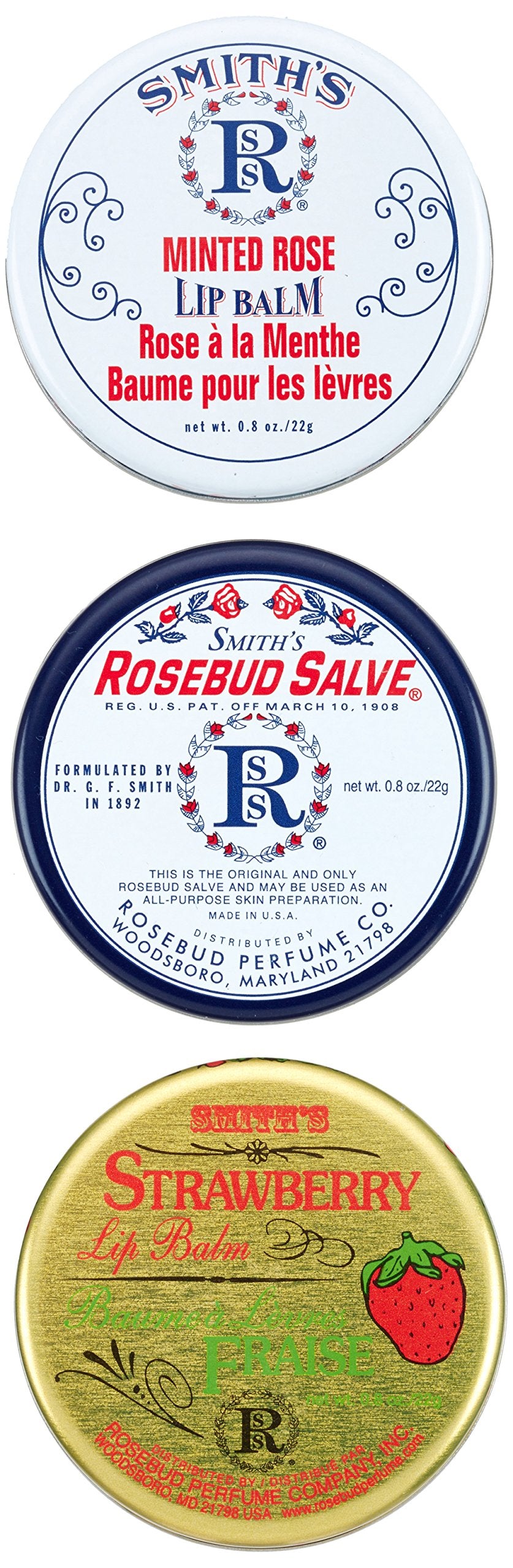 Rosebud Three Lavish Layers Lip Balm, 0.8 Ounce Beauty and Personal Care ROSEBUD SALVE