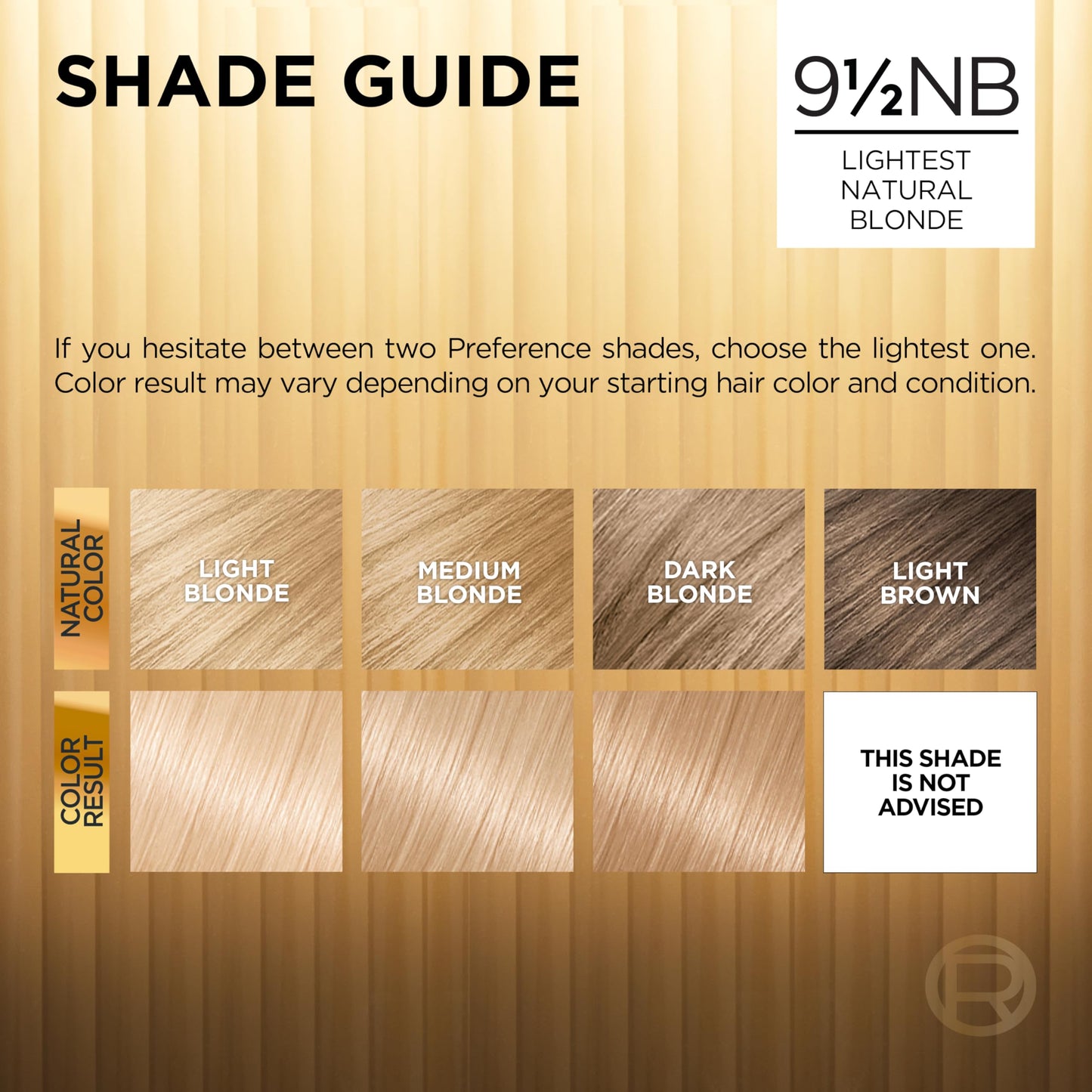 L'Oreal Paris Superior Preference Luminous Fade-Defying Permanent Hair Color, Hair Dye For Up to 9 Weeks of Radiance, Lightest Natural Blonde 9.5NB, 1 Beauty & Personal Care L'Oreal Paris