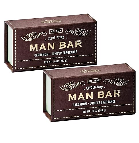 San Francisco Soap Company Man Bar 10 oz. Soap Bar - Cardamom & Juniper (2-Pack)
