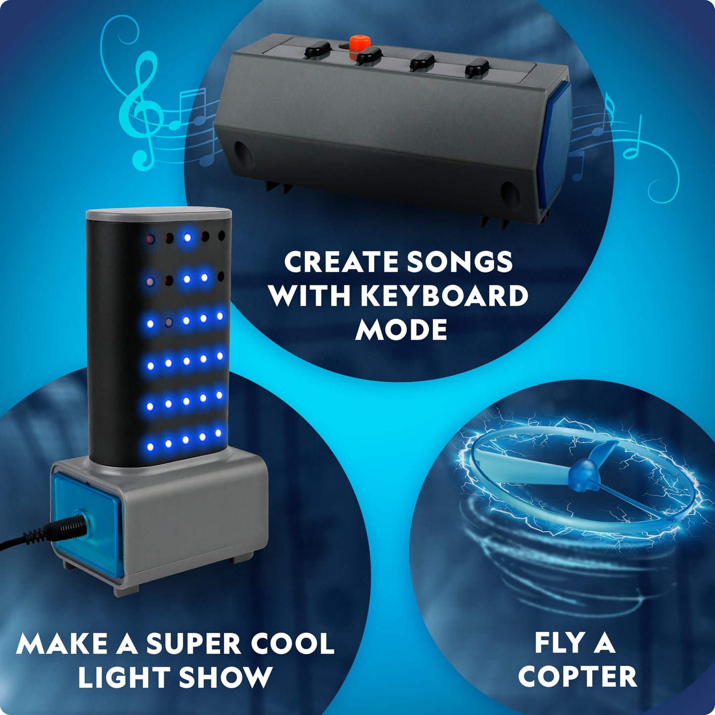 National Geographic Circuit Maker Kit – 120 Electrical Circuit Projects, STEM Electronics Kit for Kids, Fun Electricity Learning & Science Toy
