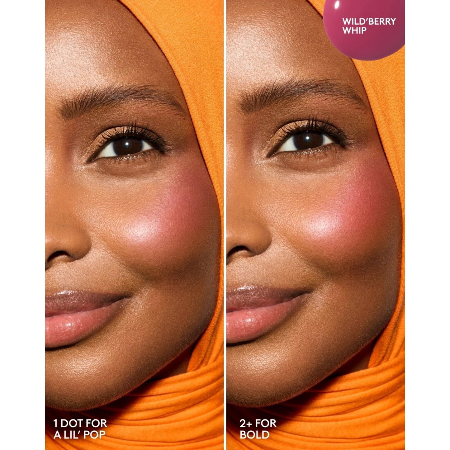 Fenty Beauty Shake ’N Play Buildable Liquid Blush - 02 Fiya Papaya (9 mL / 0.3 fl oz)