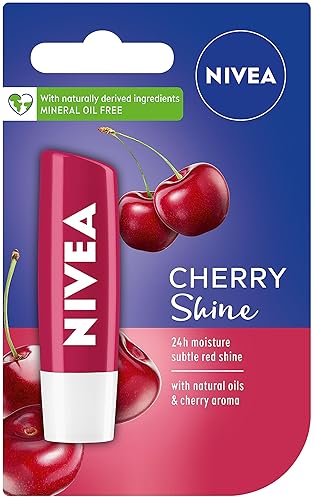 Nivea Lip Care A Kiss of Cherry Fruity Lip Care, 0.17 Ounce