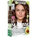 Garnier Nutrisse Ultra Coverage Hair Color, Permanent Hair Dye for Up to 8 Weeks of Stubborn Gray Coverage, Vegan & Cruelty-Free, 600 Deep Light