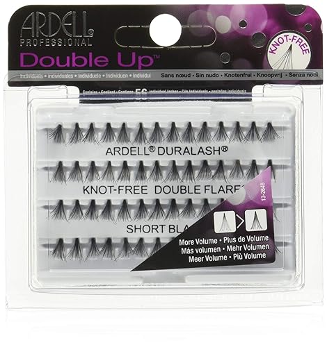 Double Up Individuals Knot-Free Short Black