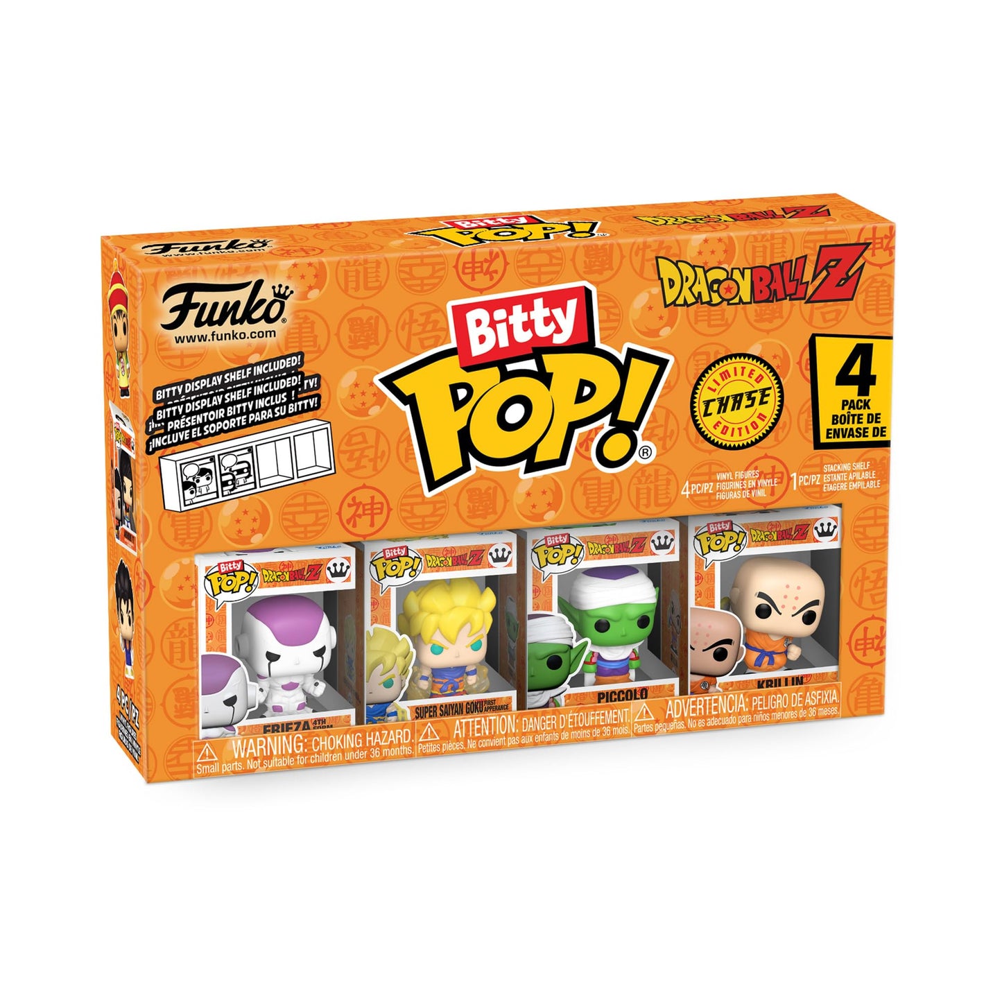 Funko Bitty POP Dragon Ball Z - Frieza, 4-Pack and A Surprise Mystery Mini Figure - 0.9 Inch (2.2 Cm) - Dragon Ball Collectable - Stackable Display…