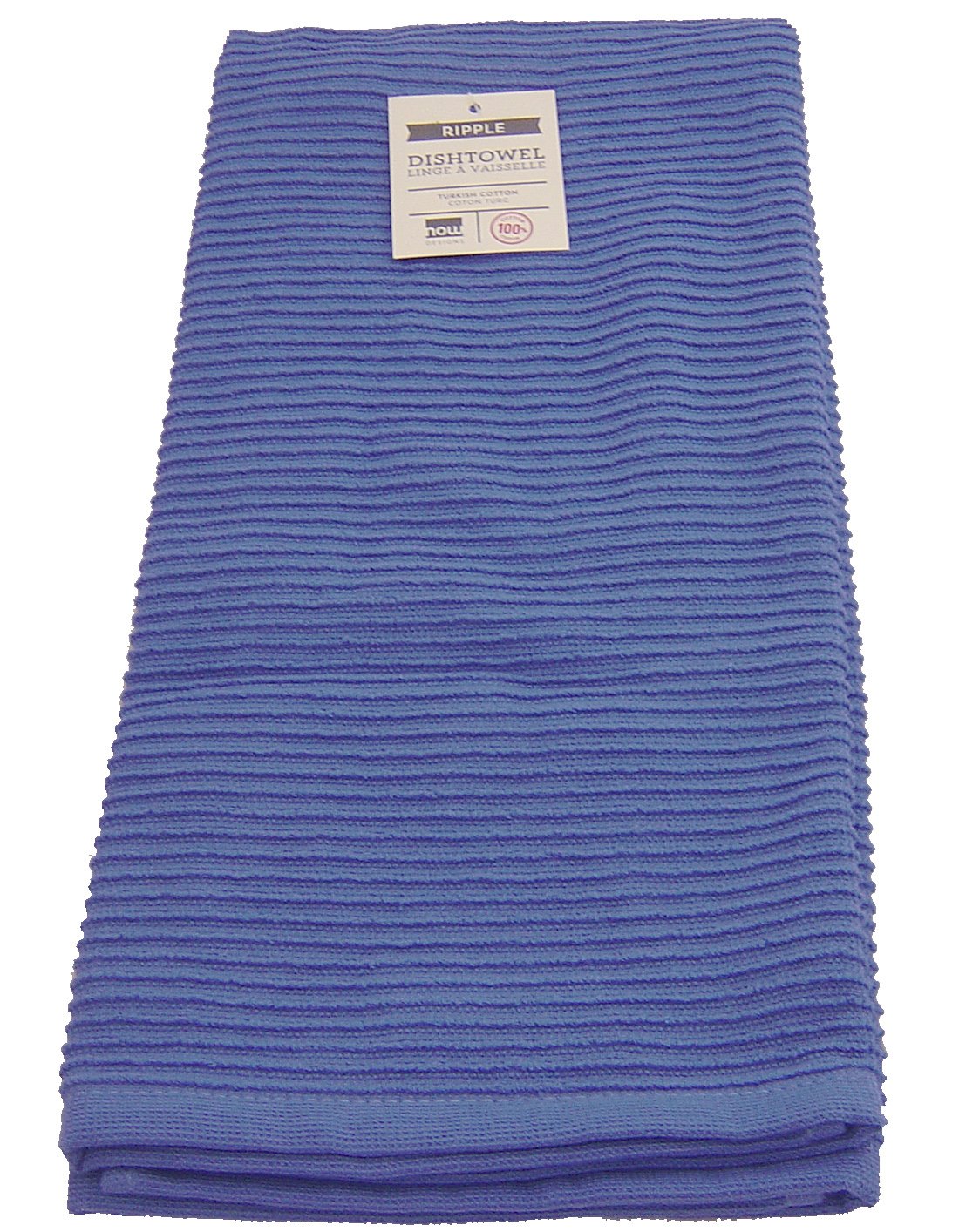 Now Designs Ripple Dishtowel | Royal Blue
