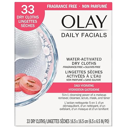 Oil Of Olay Daily Facials Normal & Dry Refill, 33 ct