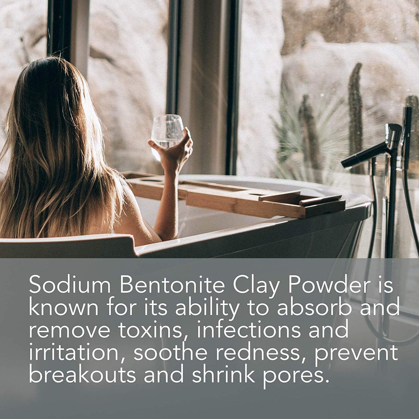 Pure Body Naturals Bentonite Clay Powder for DIY Detox Body & Face Mask, Pure Indian Healing Clay for Deep Pore Cleansing and Armpit Detox for Women Beauty and Personal Care Pure Body Naturals