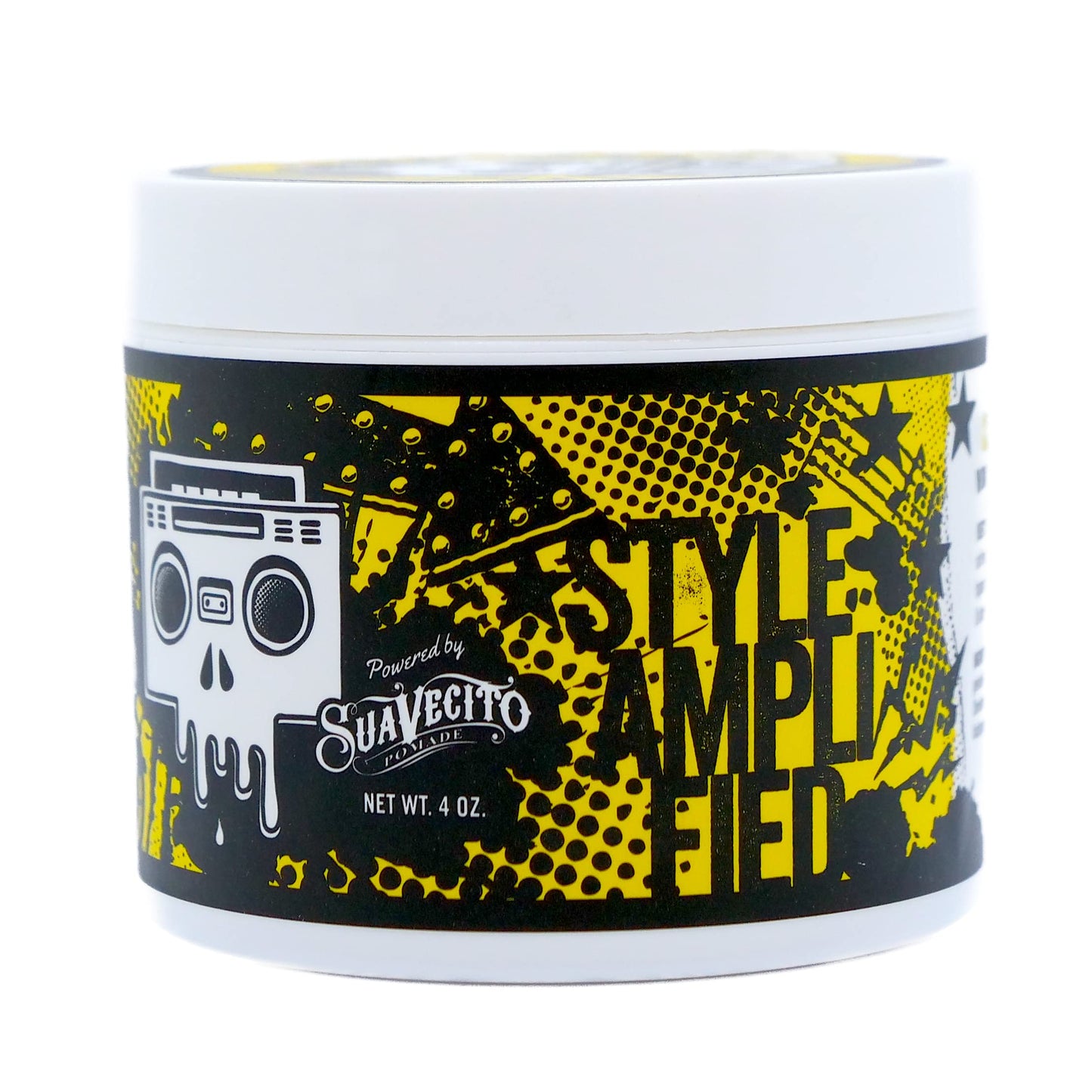 Floyd's 99 Classic Hold Pomade Powered by Suavecito - Medium Hold - Medium Shine - Water Soluble - 4 oz