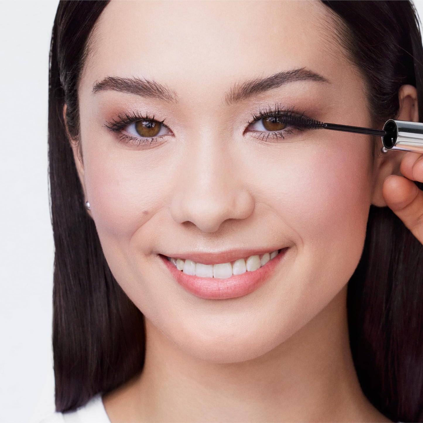 Clinique Lash Power Tubing Mascara Long-Wearing Formula | Length, Smudge-Proof + Safe for Sensitive Eyes, Dark Chocolate, 0.21 Fl Oz