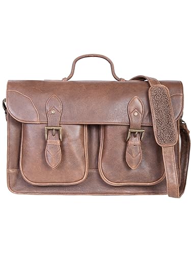 Scully 81st Aero Squadron Workbag (Antique Brown)