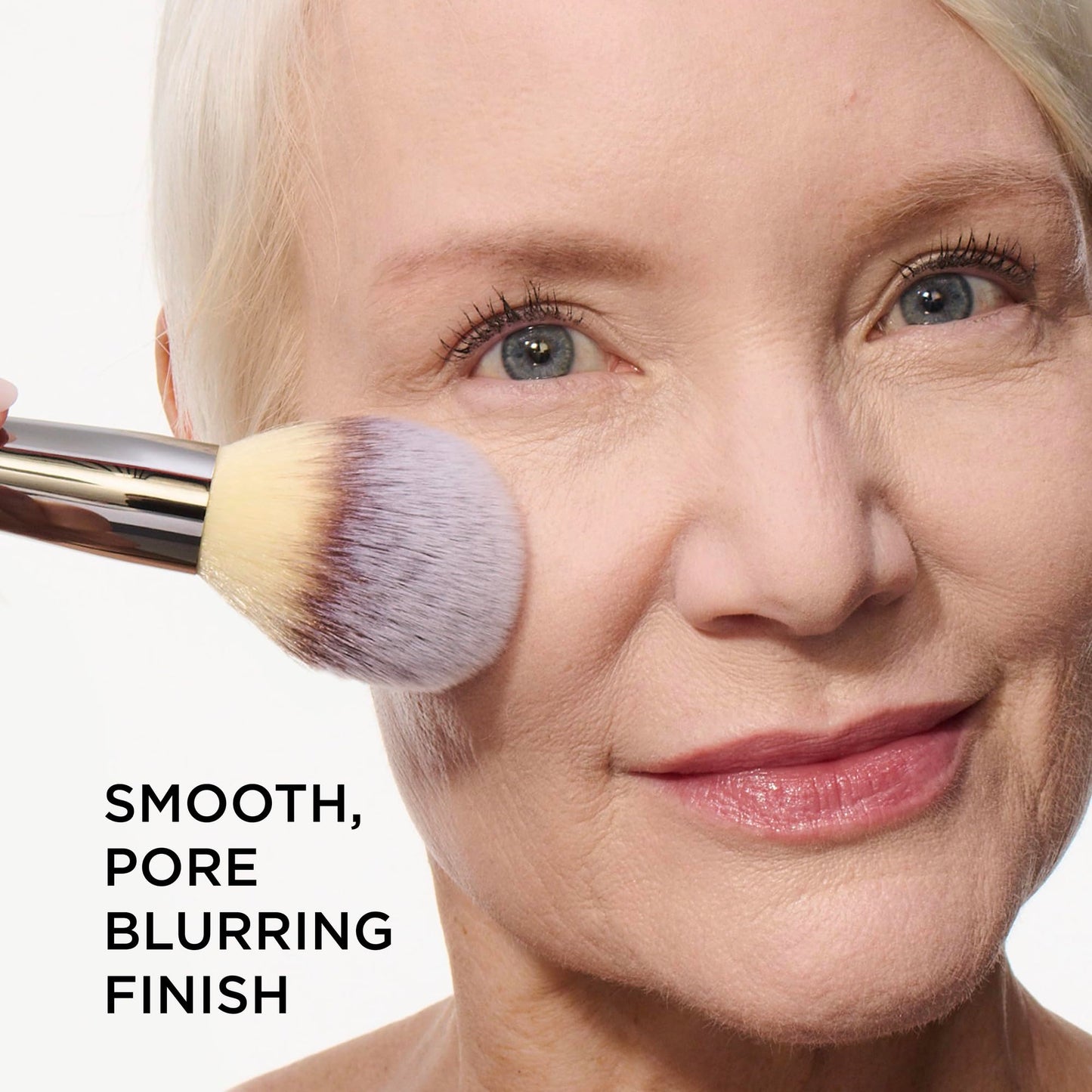 IT Cosmetics Heavenly Luxe Wand Ball Powder Brush #8 - For Face Powder Foundation - Poreless, Flawless Application - Soft Bristles