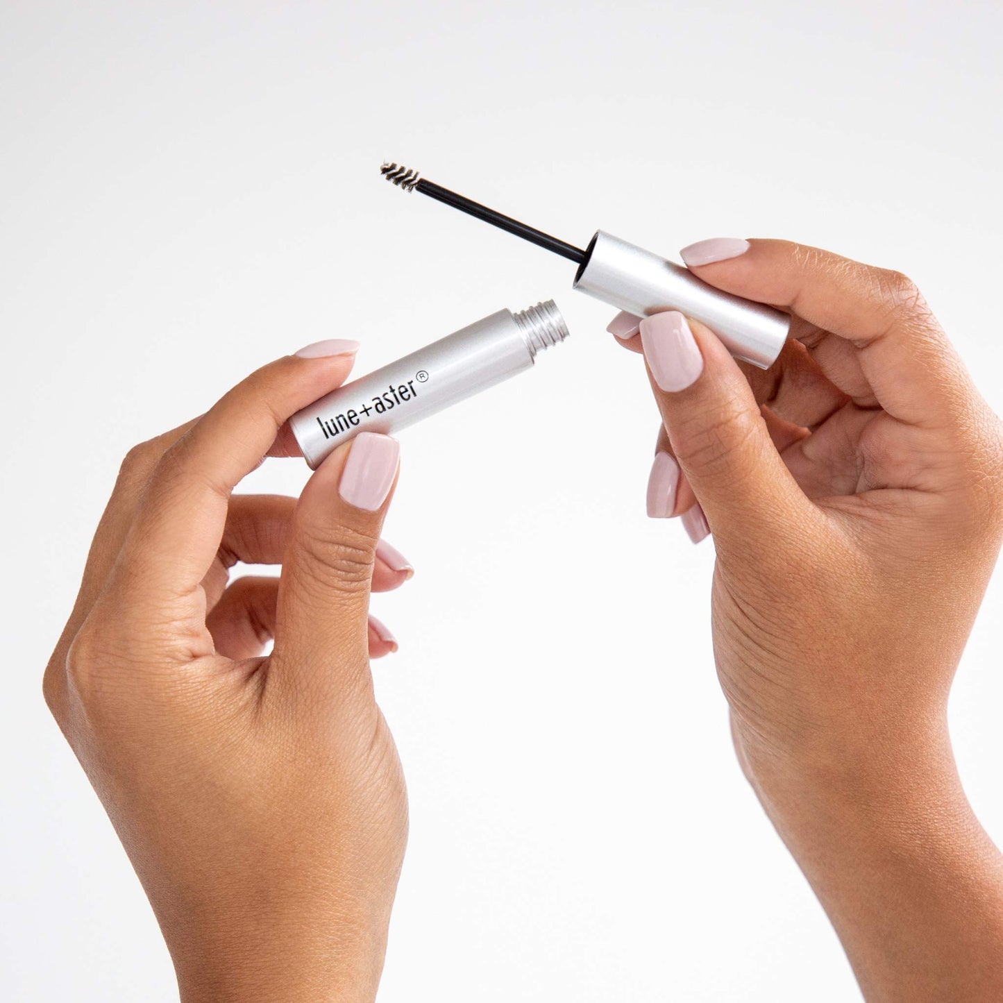 Lune+Aster One-Step Brow | Tinted Eyebrow Gel To Fill, Tame, And Shape Brows - Blonde