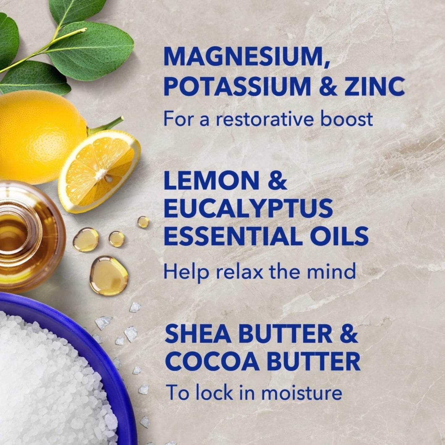 Dr Teal's Body Wash, Restorative Minerals with Magnesium, Zinc & Potassium (Bath & Body Oil + Body Balm)