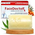 FACEDOCTOR Complexion Bar Soap | Acne & Rosacea Treatment with Sea Buckthorn Oil | Award Winning Face, Body & Back Pimple Wash | Gentle Skin Care Beauty & Personal Care FACEDOCTOR