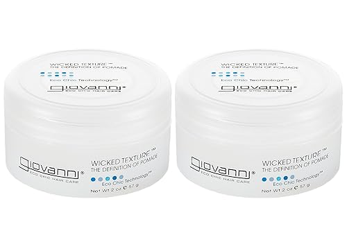GIOVANNI COSMETICS Eco Chic Wicked Texture - The Definition Of Pomade, 2 Ounce / 60 Milliliter ( PACK OF 2 )