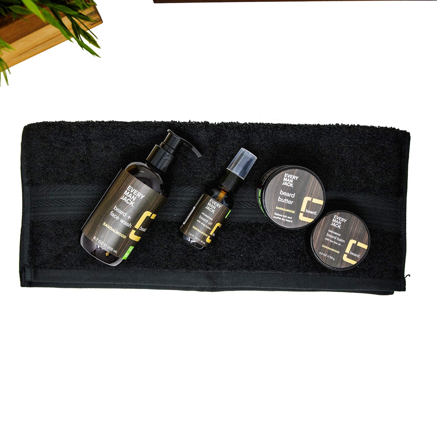 Every Man Jack Beard Butter- Subtle Sandalwood Fragrance - Rejuvenates, Hydrates, and Styles Dry, Unruly Beards While Relieving Itch - Naturally