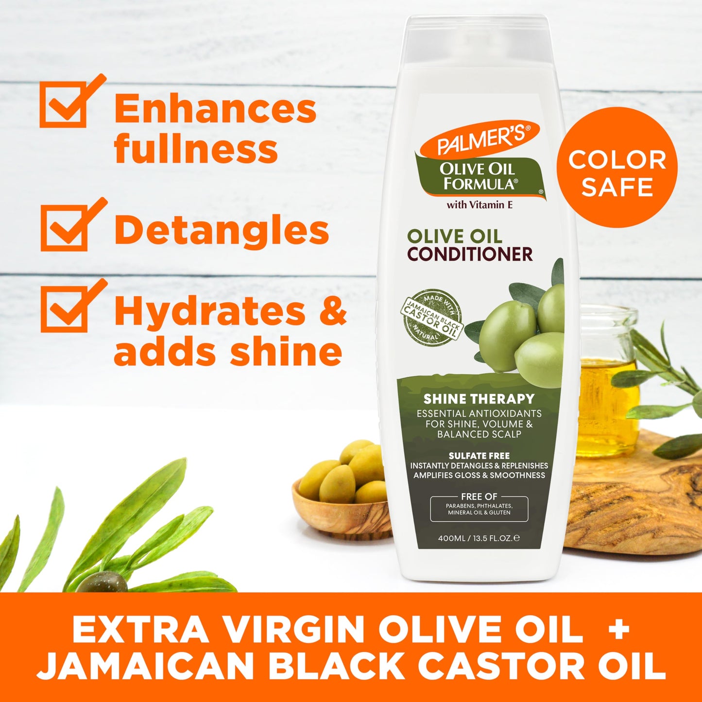 Palmer's Olive Oil Formula Shine Therapy Shampoo & Conditioner bundle (Pack of 2)