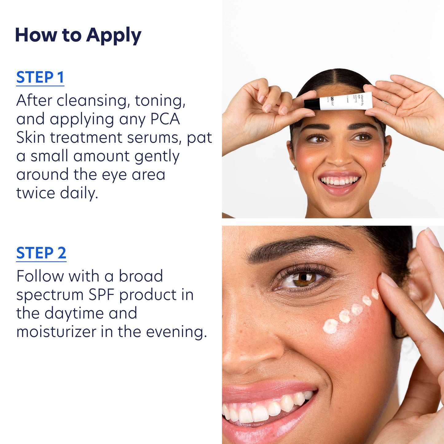 PCA SKIN Vitamin B3 Eye Brightening Cream, Eye Brightener For Bright Eyes, Dark Circles, Wrinkles, and Uneven Skin Tones, Anti Aging Eye Cream