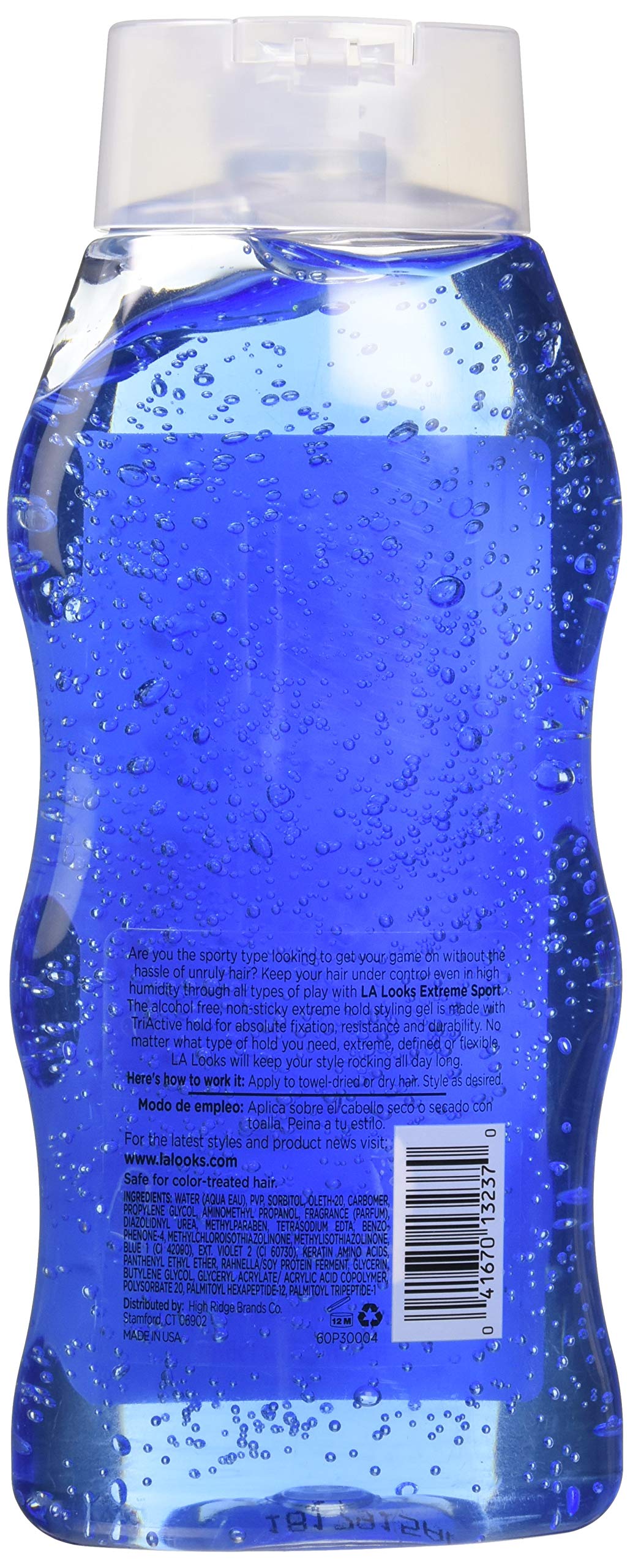 LA Looks Gel #10 Extreme Sport Tri-Active Hold, Blue, 20 Ounce (2 Pack) (B00BNVM8OG)