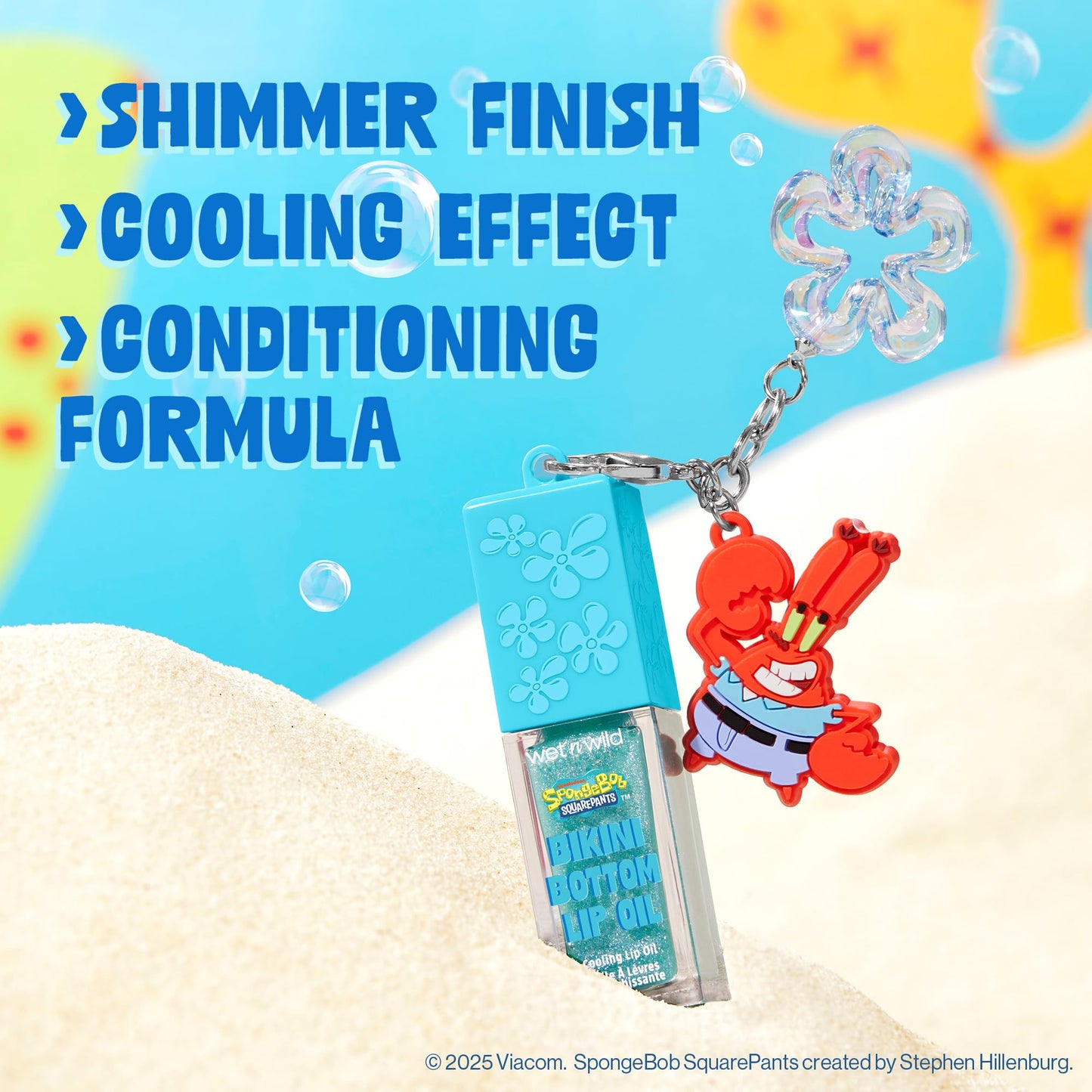 wet n wild Spongebob Bikini Bottom Cooling Lip Oil - Thar She Blows