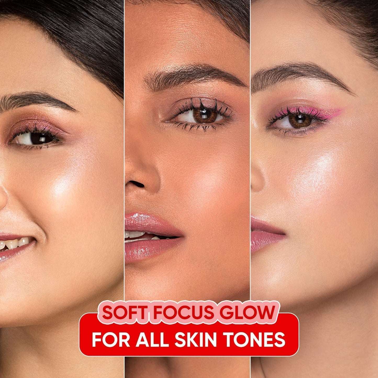 MENT Dot- & Key- Strawberry Dew Strobe Cream for Face | Skin Radiance Cream | Moisturizer & Highlighter for Face | for Dewy Glazed Instant Glow |