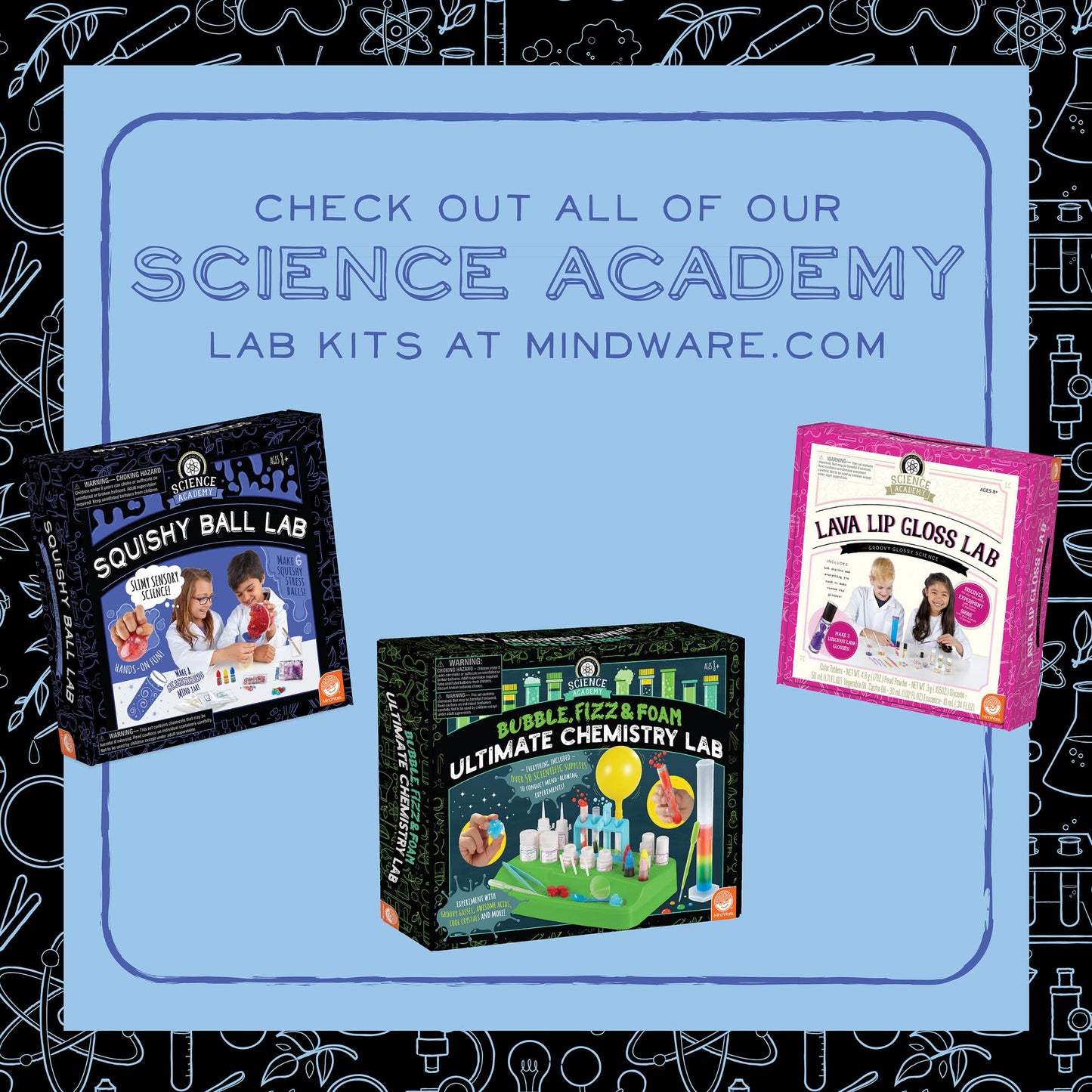 MindWare Science Academy Detective Lab – Forensic Science Kit for Kids Ages 8-12 with 7 Crime Scene & Investigation Experiments