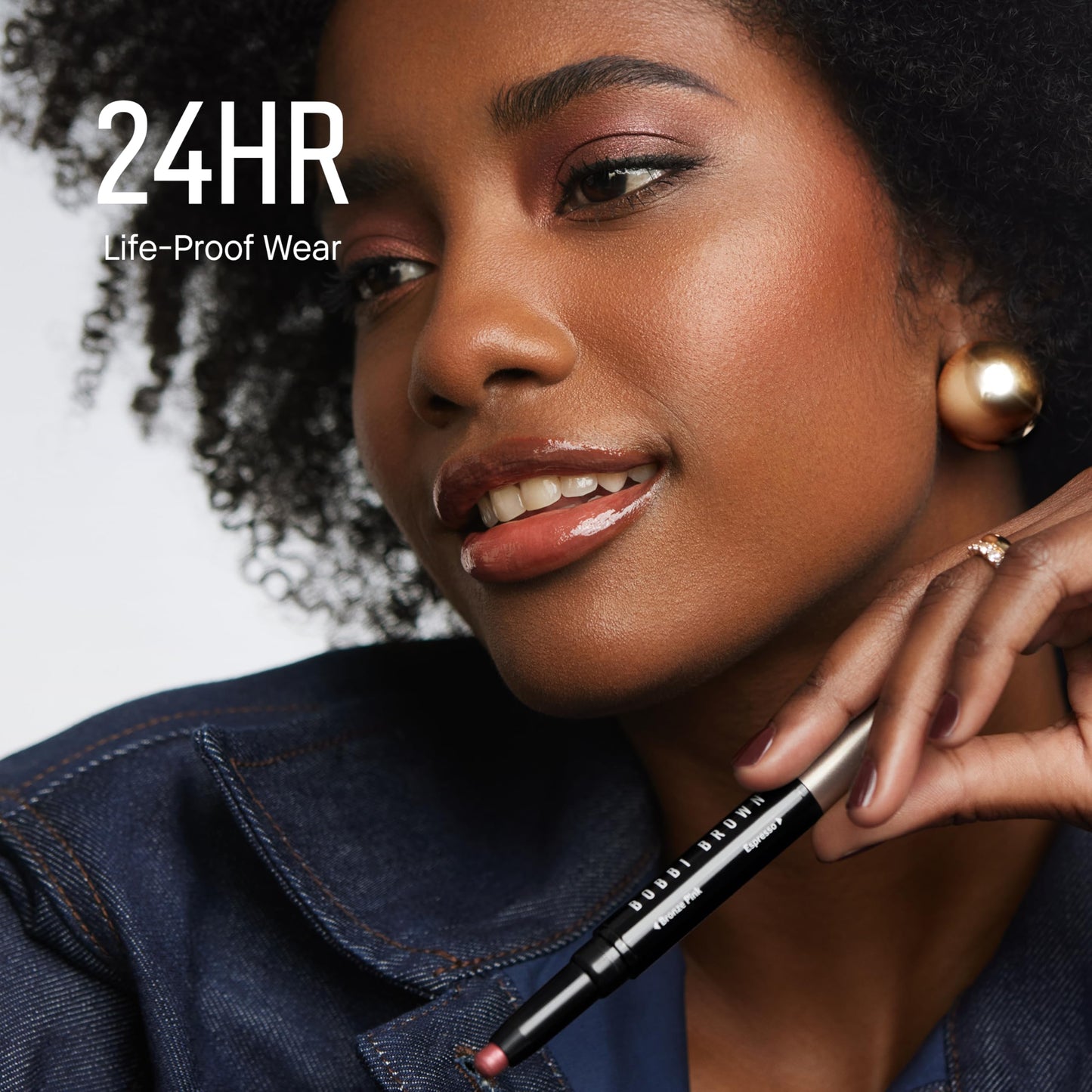 Bobbi Brown Dual-Ended Long-Wear Cream Shadow Stick | Swipe & Go Cream Eyeshadow Stick | 24-Hour Wear for Effortless Eyes, 0.06 Ounce, Milk