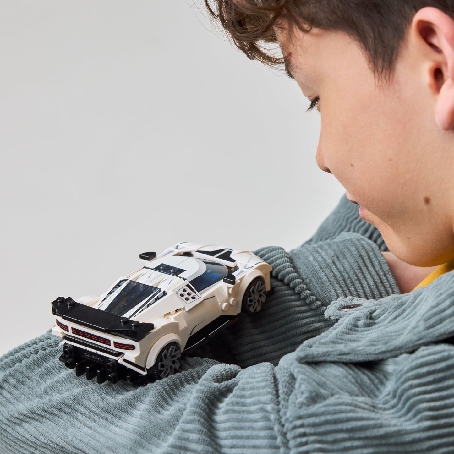 LEGO Speed Champions Bugatti Centodieci 77240 Hypercar Toy, Buildable Model Kit for Kids Ages 9+, Pretend Play Sports Car Gift for Racing Fans