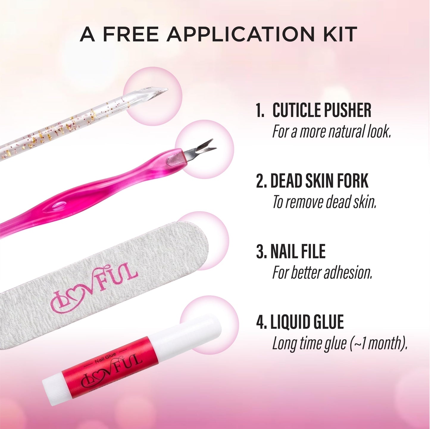 LOVFUL Press on Nails Handmade with Full Covered Crystals Reusable Fake Nails Stiletto Classic Regular 1.3 in Twilight Petals M Beauty & Personal Care Lovful