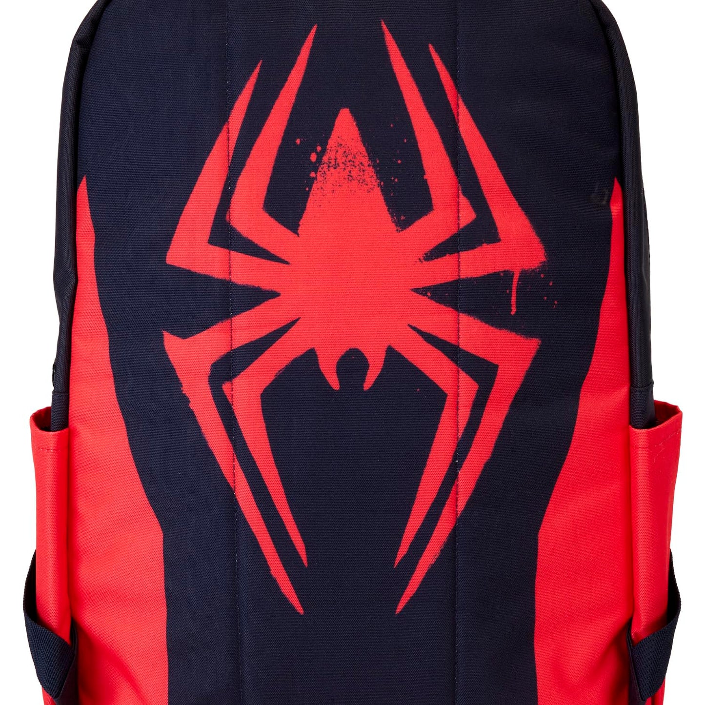 Loungefly Marvel Spider-Verse Miles Morales Suit Full -Size Nylon Backpack