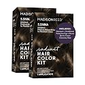 Madison Reed Radiant Hair Color Kit - 5.5NNA Dark Neutral Brown (Dosolo), Permanent Hair Dye for Resistant Grays, 100% Gray Coverage | PPD-Free