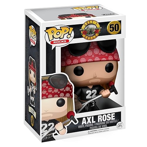 Funko Pop Rocks: Guns N' Roses - Axl Rose - Guns N Roses - Collectable Vinyl Figure - Gift Idea - Official Merchandise - Toys for Kids & Adults…