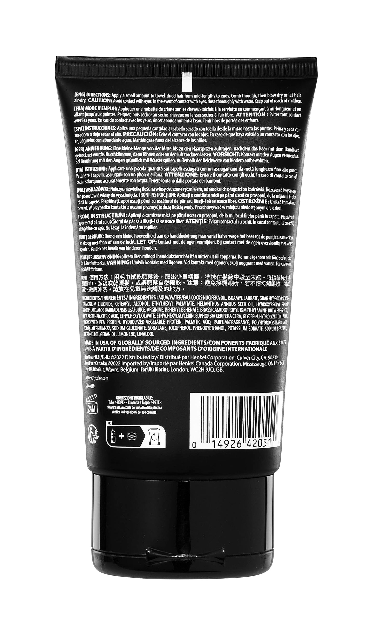 #mydentity #MyHero Nourishing Crème, 5 oz | Multi use - Blow Dry or Air-Dry | Hydrolyzed Collagen | Reduces Frizz for up to 48 hours