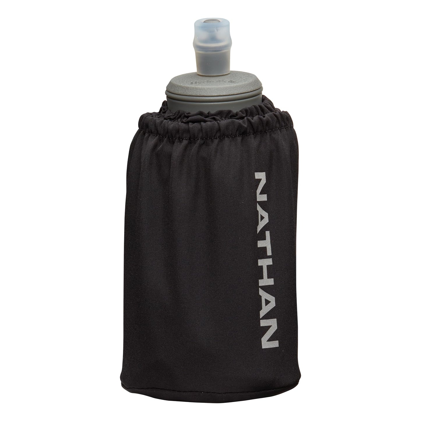 Nathan - Pinnacle 18oz Soft Flask Black/Reflective Silver OSFM
