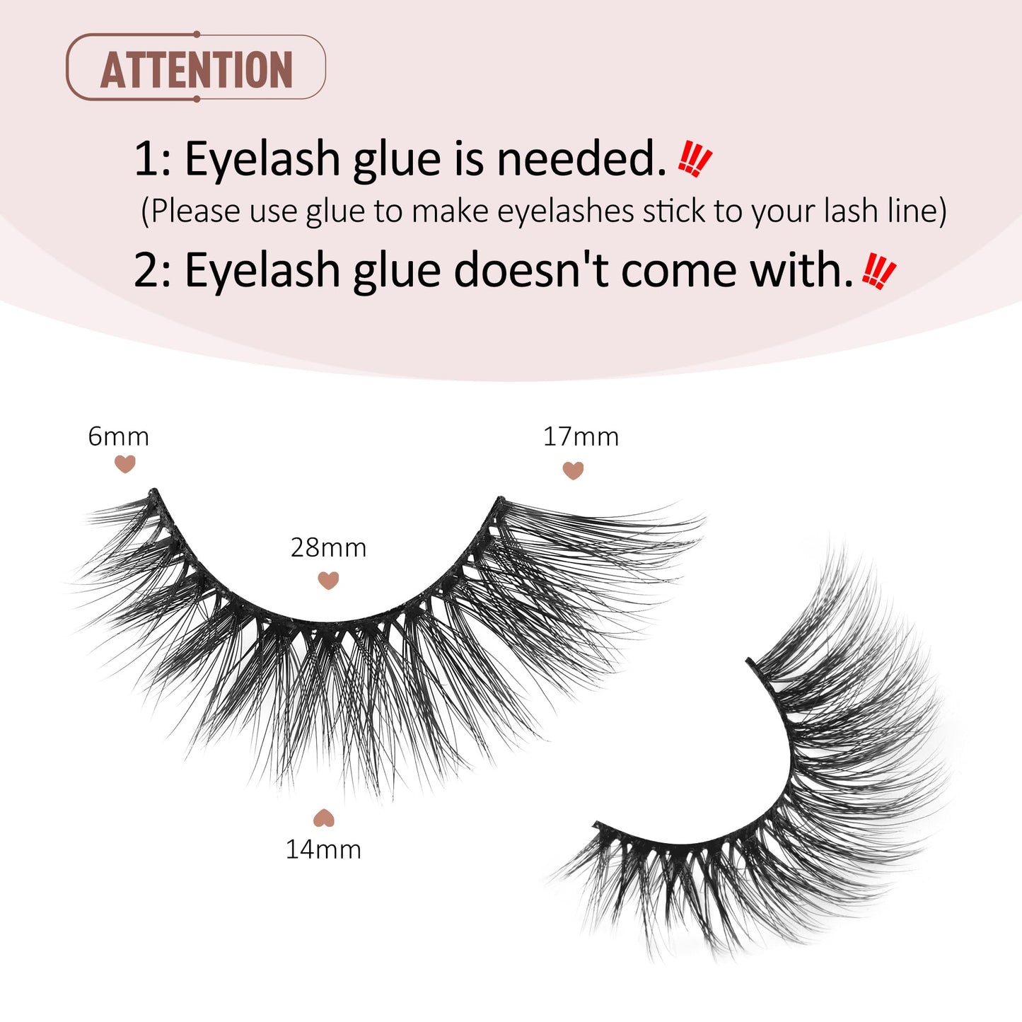 Onlyall Cat Eye Lashes Mink Lashes Fluffy Eyelashes Cat Eye False Lashes Fox Eye Lashes 7 Pairs F02 Beauty and Personal Care Onlyall