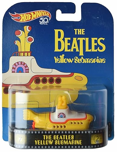 Hot Wheels The Beatles Yellow Submarine, 50th Anniversary