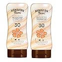 Hawaiian Tropic Weightless Hydration Lotion Sunscreen SPF 30, 6Fl Oz Twin Pack, Oil Free Sunscreen, Hawaiian Tropic Sunscreen SPF 30, Oxybenzone Free