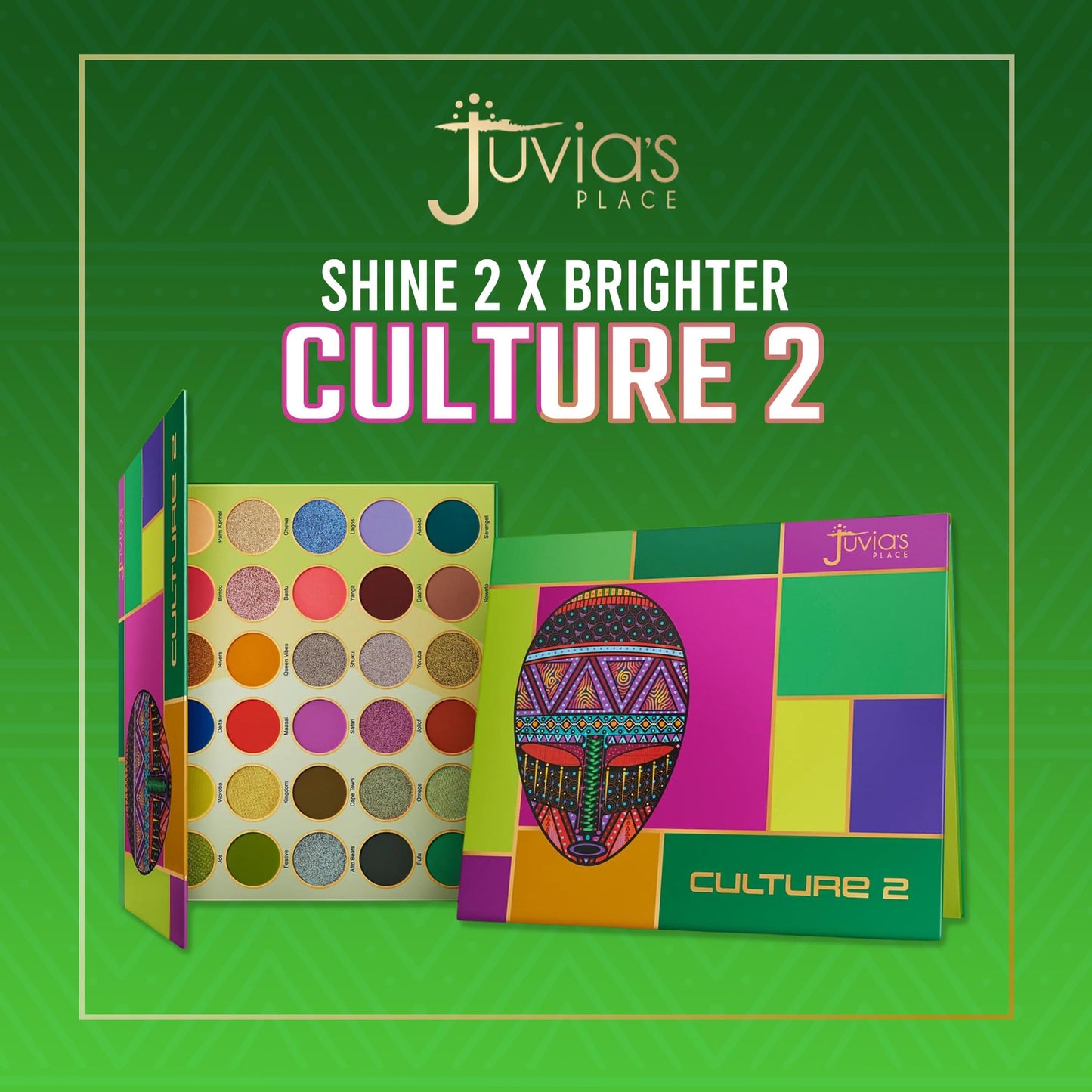 Juvia's Place Culture 2 - Eye Shadow Palette 30 Colors, Long Lasting High Pigment Rich Glitter Natural Smoky Tones Matte Brown Neutral & Shimmering…