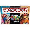 Monopoly The Super Mario Bros. Movie Edition Kids Board Game, Family Games for Super Mario Fans, Ages 8+ (Amazon Exclusive)