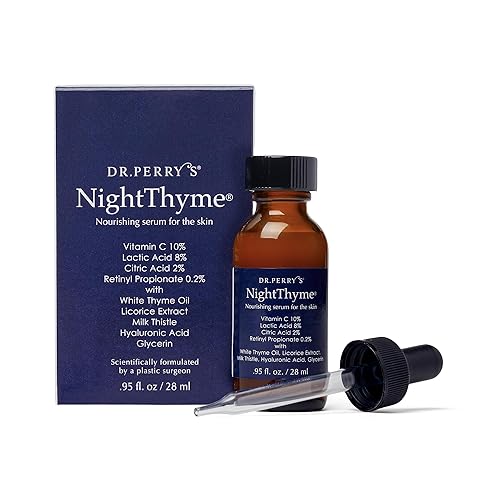Dr. Perry's NightThyme Skin Nourishing Serum with Vitamin C and Hyaluronic Acid