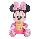 Disney Baby Musical Discovery Plush Minnie Mouse with Sounds and Phrases, Sings ABCs, 123s, and Colors Songs, Kids Toys for Ages 06 Month by Just Play